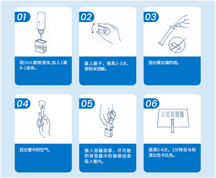 总磷比色管 0.1-10/0.5-20 mg/L(图7) 总磷比色管 0.1-10/0.5-20 mg/L(图7)