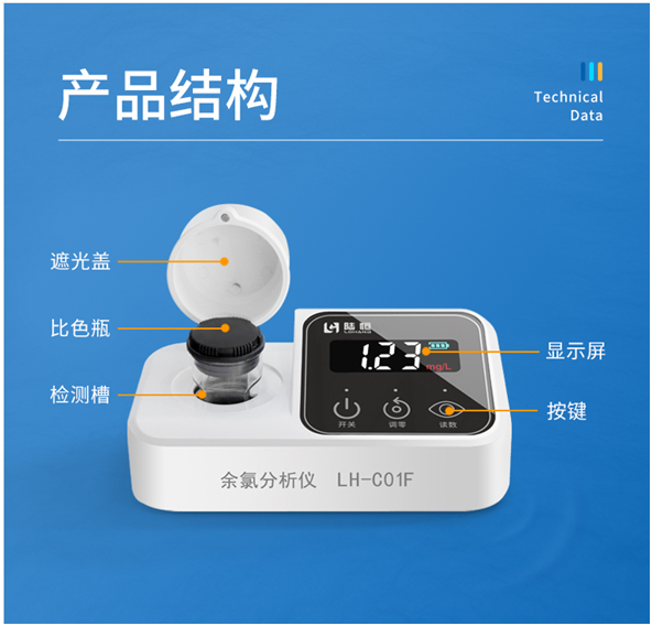 陆恒余氯检测仪 LH-C01F(图2)