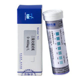 陆恒二氧化硫检测试纸 0-400 mg/L