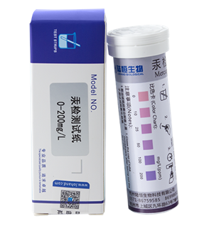 陆恒汞检测试纸 0-200 mg/L