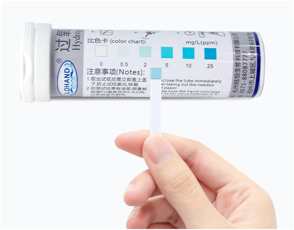 陆恒双氧水/过氧化氢检测试纸 1-100/100-1000 mg/L(图4)