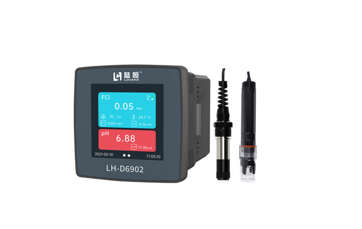 陆恒在线余氯检测仪（极谱法） LH-G8201-C