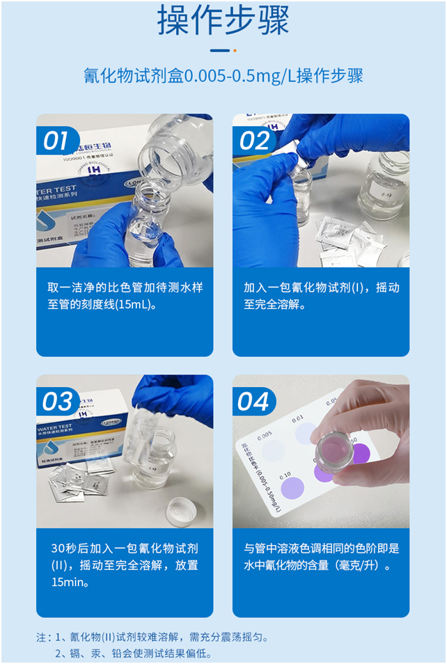 陆恒氰化物检测试剂盒 0.005-0.5 mg/L(图5)