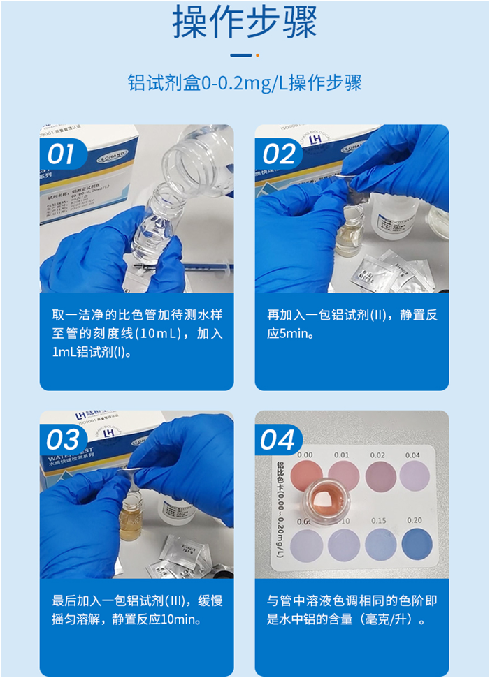 陆恒铝检测试剂盒 0-0.2 mg/L(图4) 陆恒铝检测试剂盒 0-0.2 mg/L(图4)