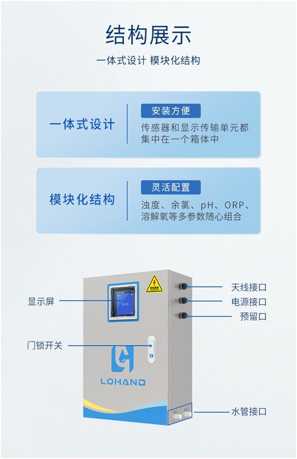陆恒柜式在线浊度检测仪 LH-G8101(图3)