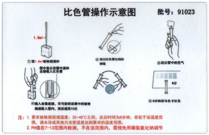 陆恒生物氨氮比色管 0-10 mg/L(图2) 陆恒生物氨氮比色管 0-10 mg/L(图2)