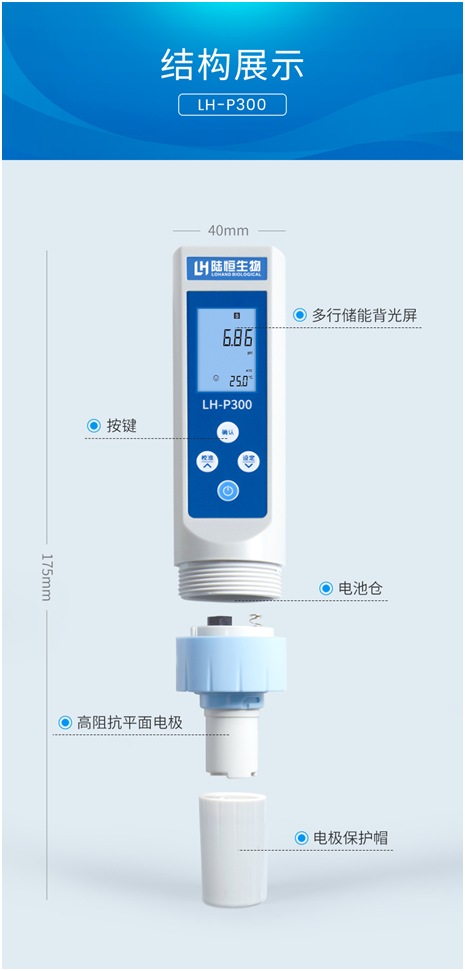 陆恒笔式PH检测仪 LH-P300(图2) 陆恒笔式PH检测仪 LH-P300(图2)