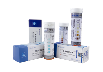 陆恒余氯检测试纸 0-10/0-25/20-1500 mg/L