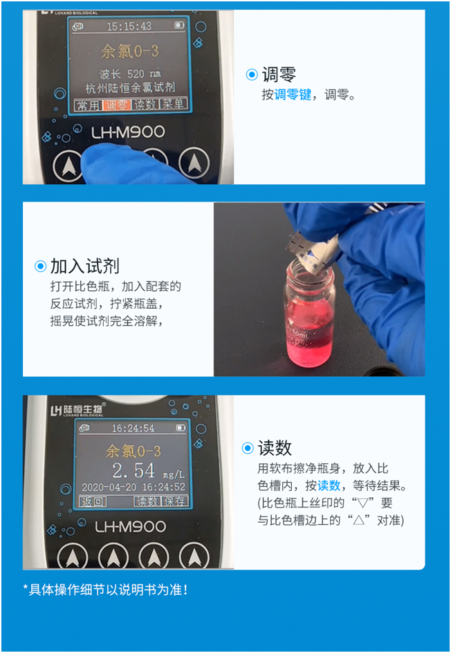 陆恒多参数便携式水质检测仪 LH-M900（45项）(图6)