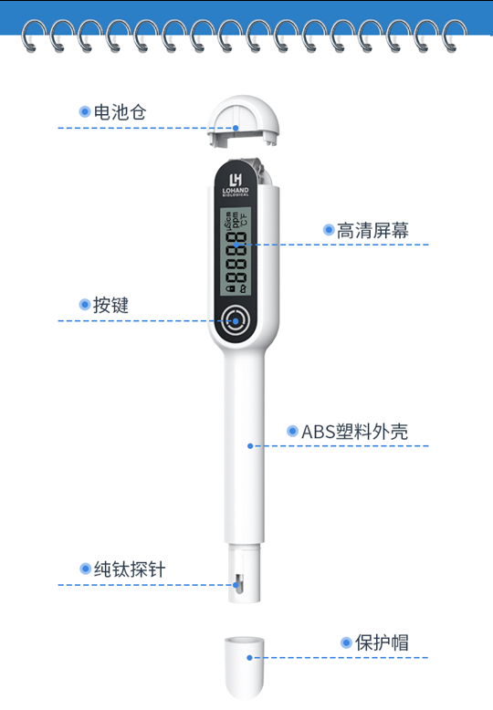 陆恒多功能水质检测笔 LH-TDS9(图4)