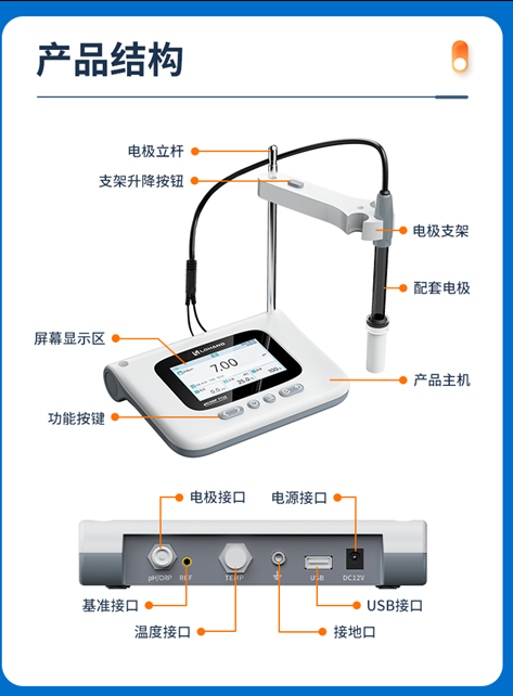 陆恒台式pH/ORP计 LH-T710(图4)