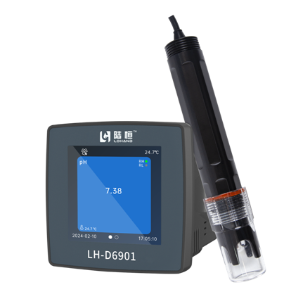 陆恒在线pH监测仪 LH-D6901+LH-DpH07