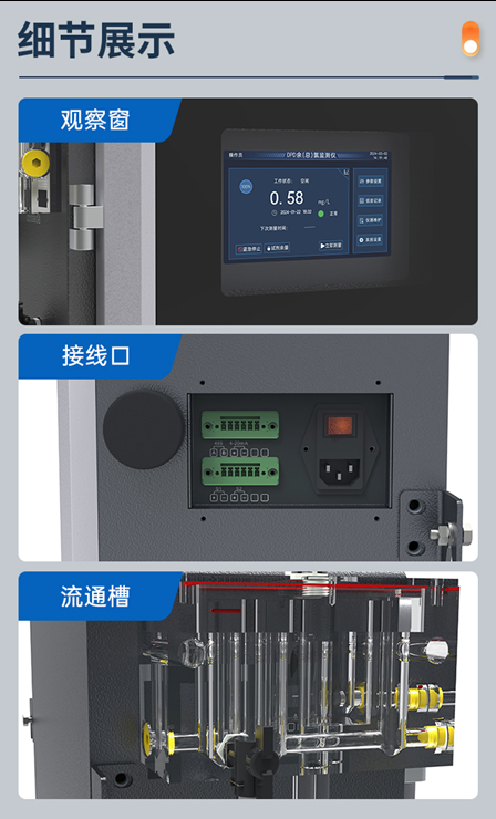 陆恒在线DPD余（总）氯监测仪 LH-G7800(图3)
